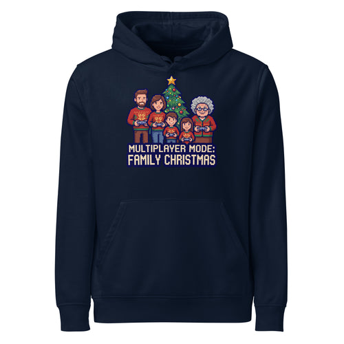 Multiplayer Mode: Family Christmas Hoodie - Ricki Robin