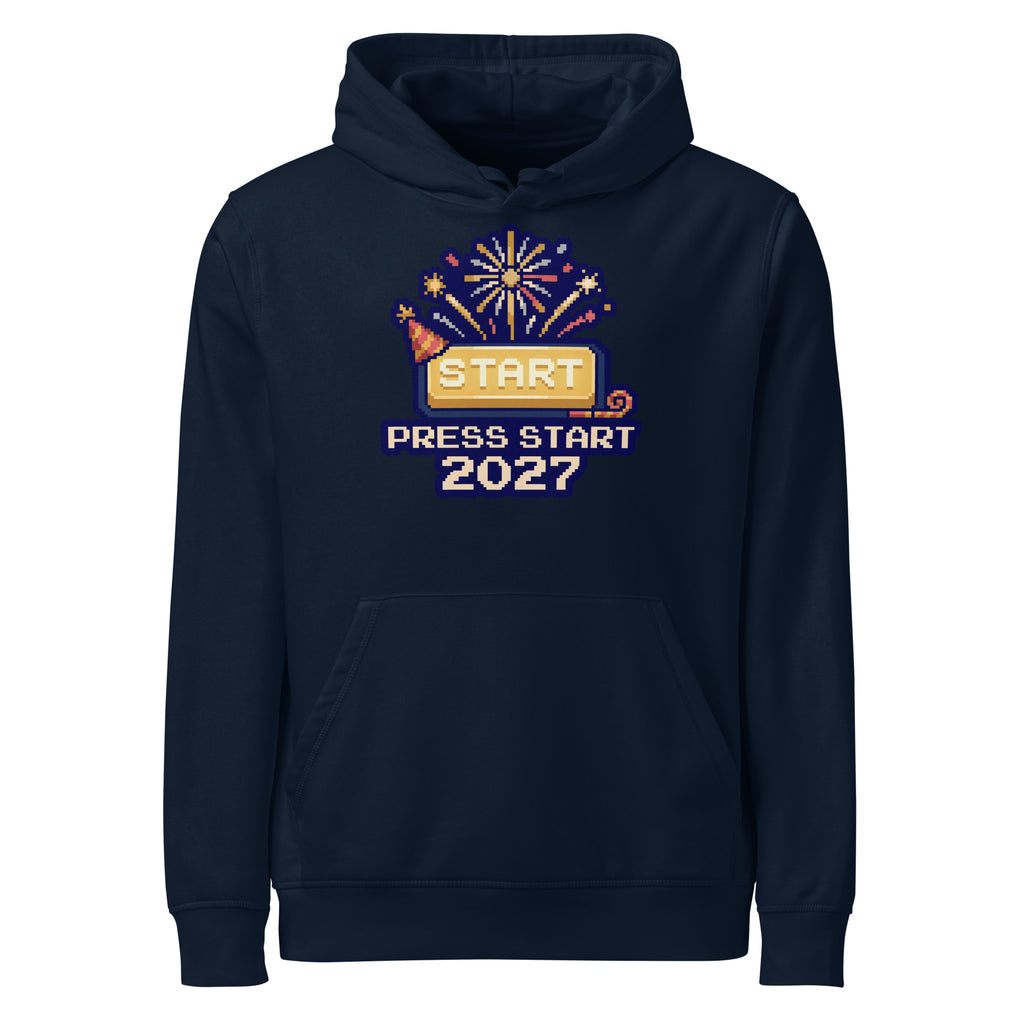 Press Start 2027 New Year Hoodie - Ricki Robin