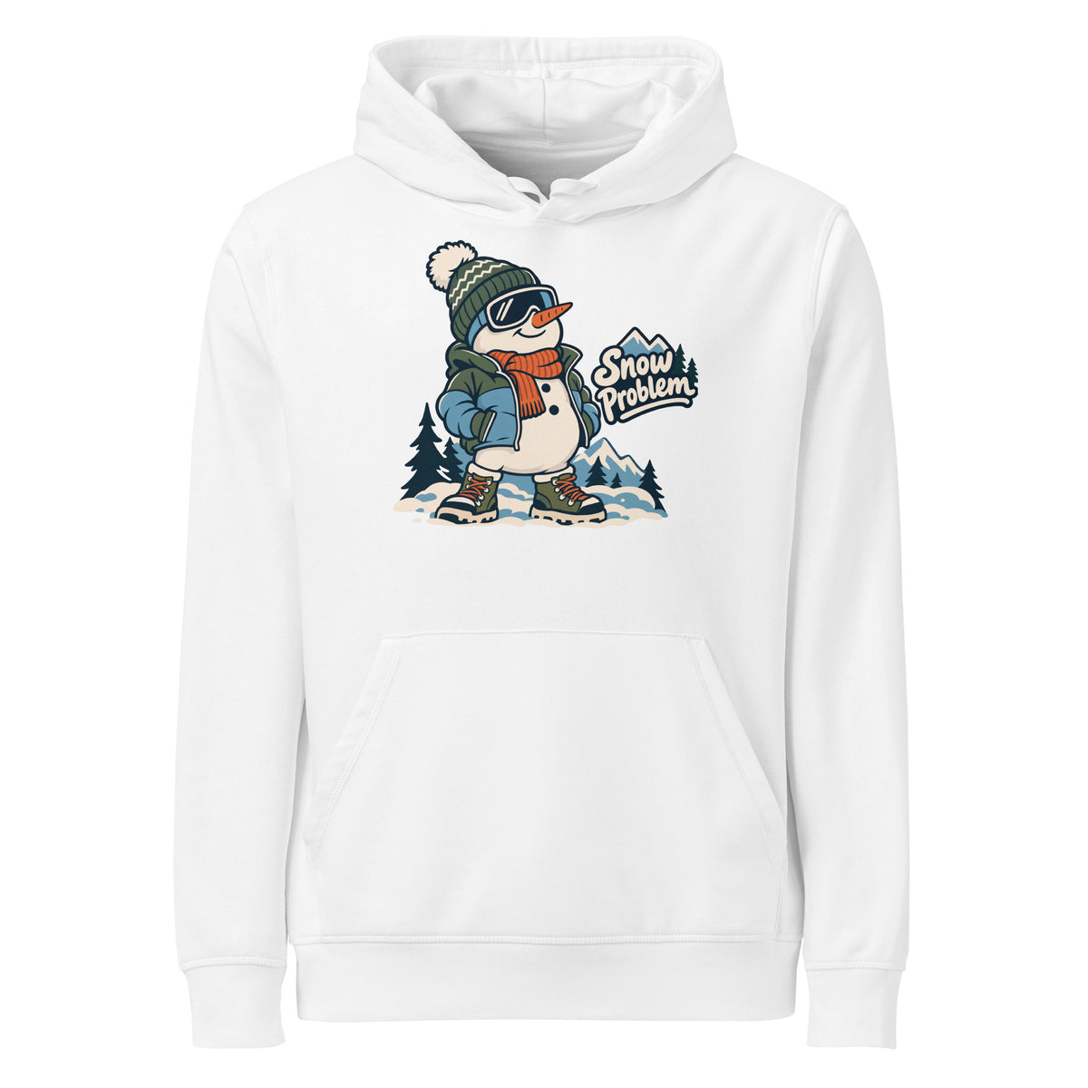 Snow Problem Christmas Hoodie - Ricki Robin