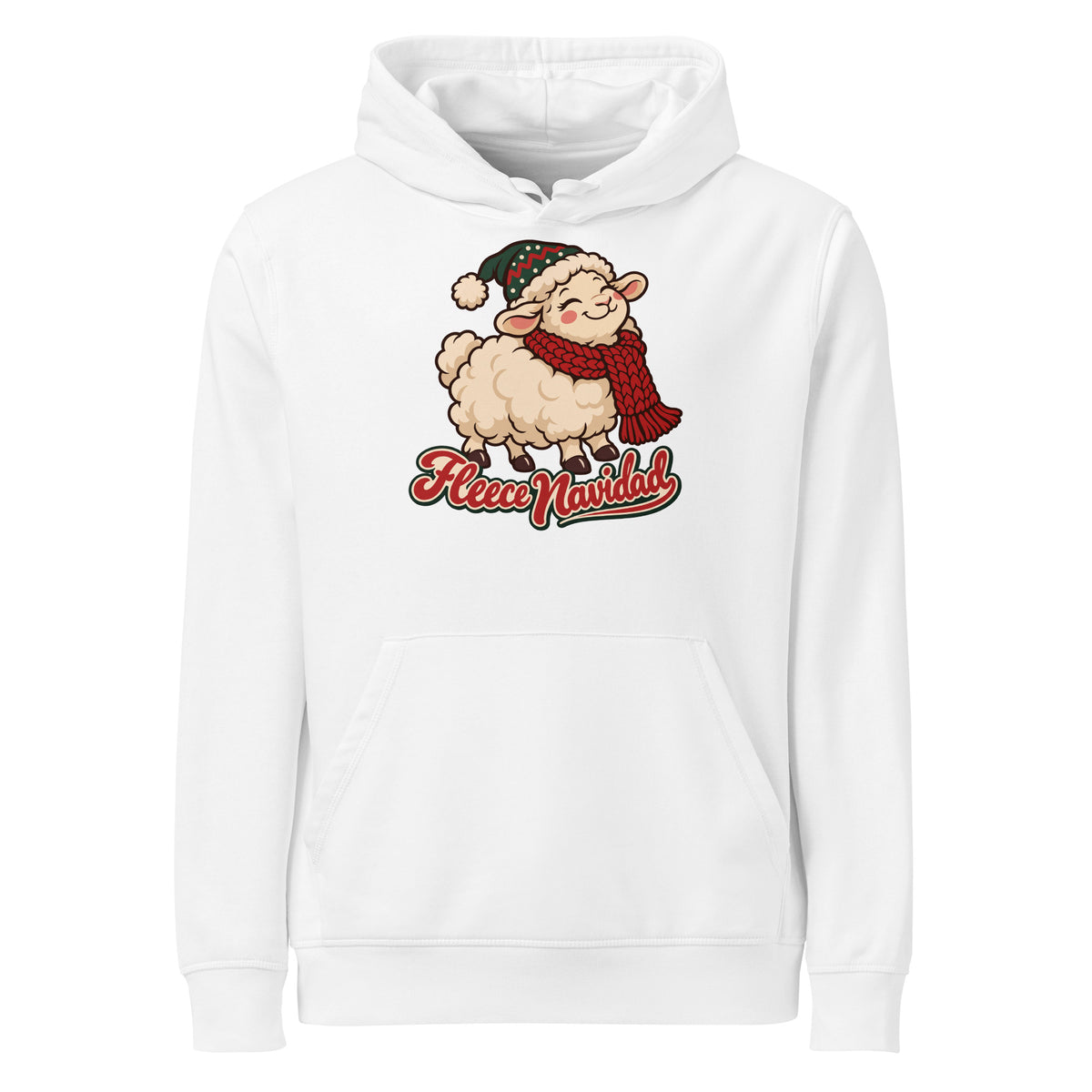 Fleece Navidad Christmas Hoodie - Ricki Robin