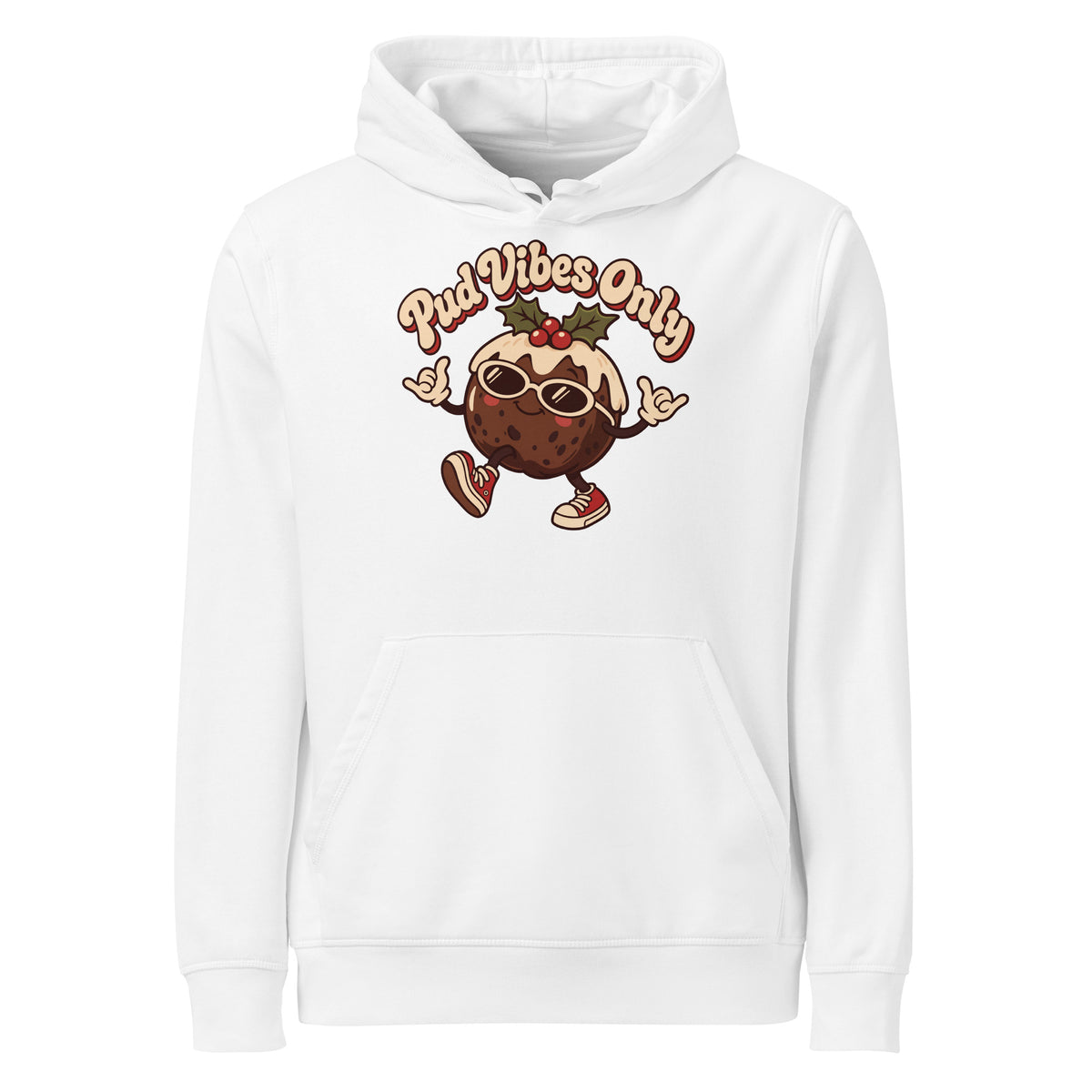 Pud Vibes Only Christmas Hoodie - Ricki Robin