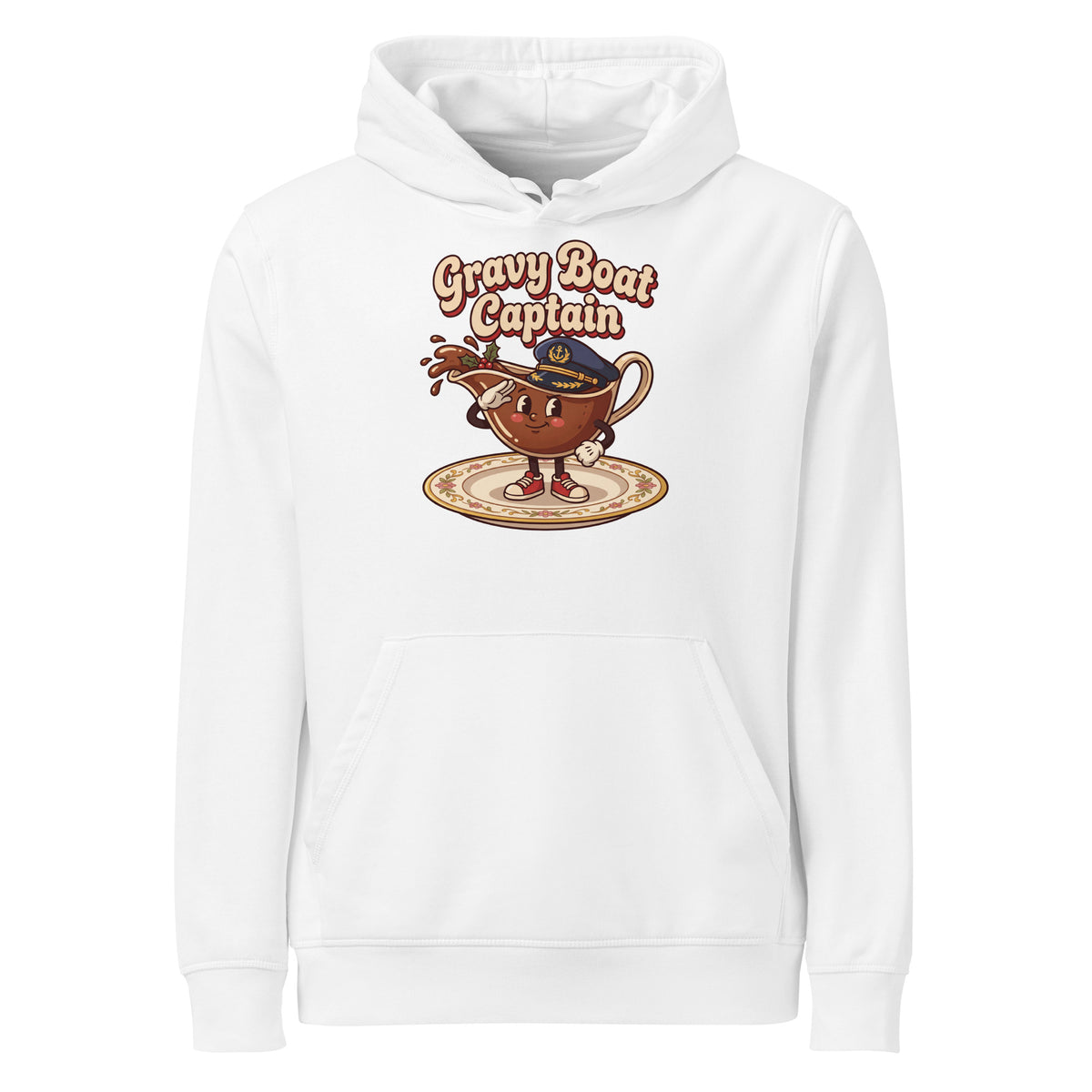 Gravy Boat Captain Christmas Hoodie - Ricki Robin