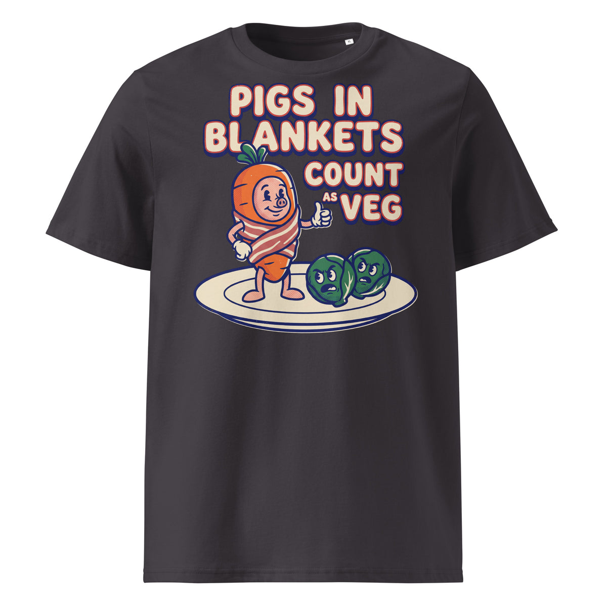 Pigs In Blankets Count As Veg Christmas T-Shirt - Ricki Robin