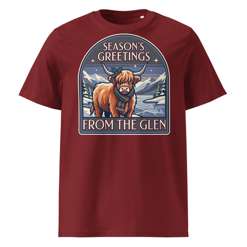 Season's Greetings From The Glen Christmas T-Shirt - Ricki Robin