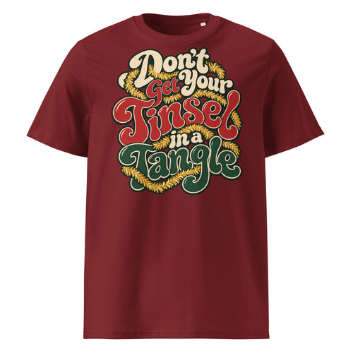 Don't Get Your Tinsel In A Tangle Christmas T-Shirt - Ricki Robin