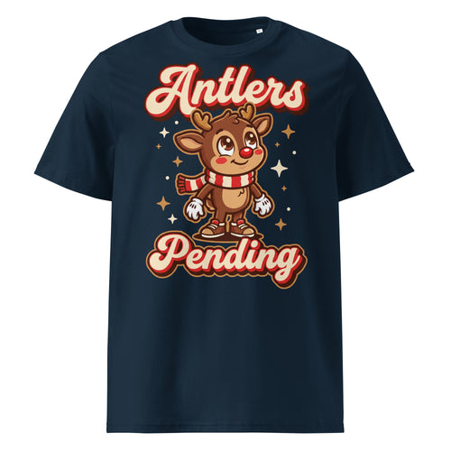 Antlers Pending Christmas T-Shirt - Ricki Robin