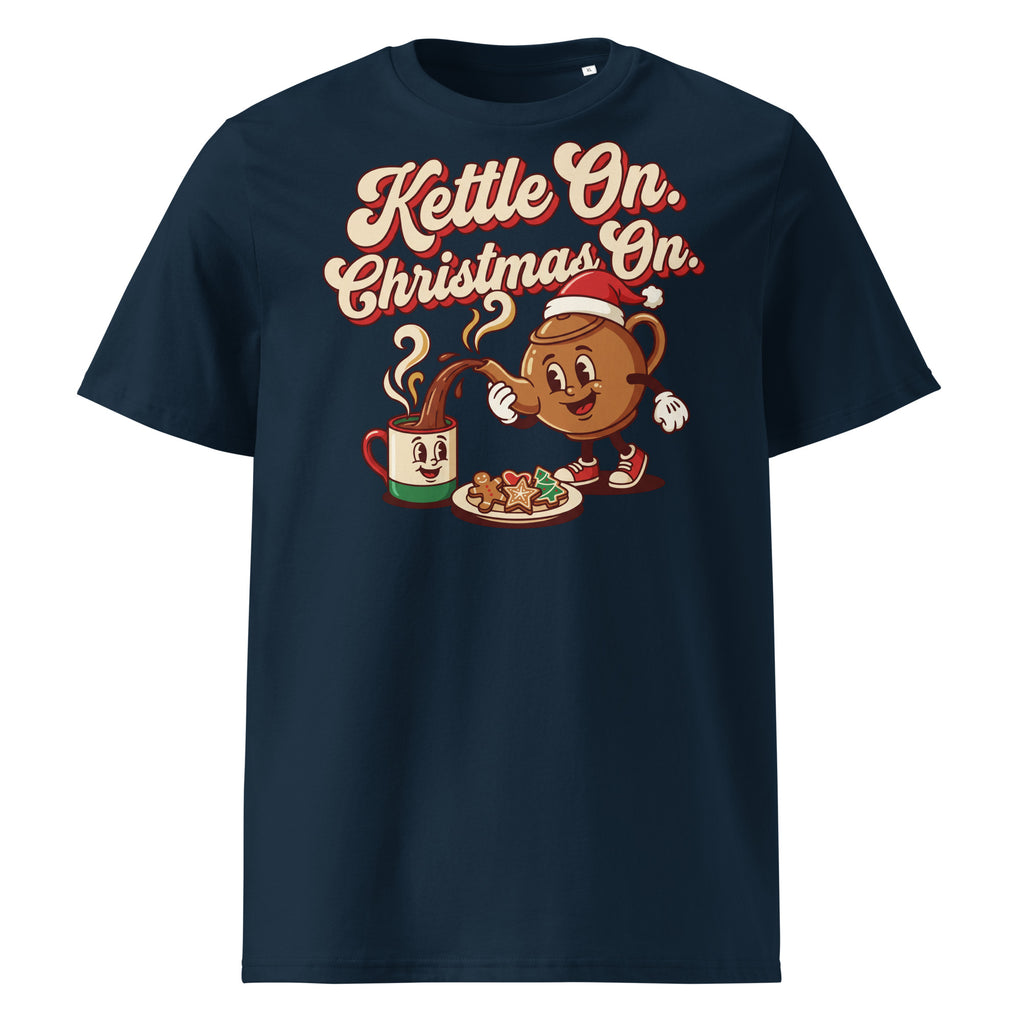 Kettle On. Christmas On. T-Shirt - Ricki Robin