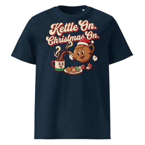 Kettle On. Christmas On. T-Shirt - Ricki Robin