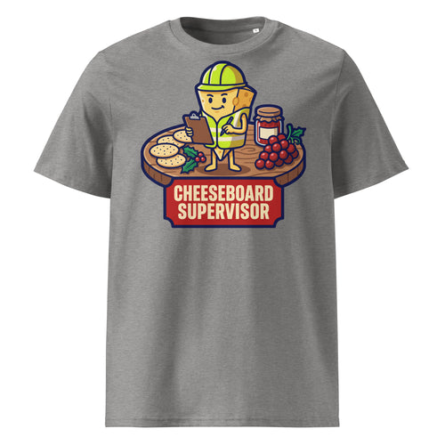 Cheeseboard Supervisor Christmas T-Shirt - Ricki Robin