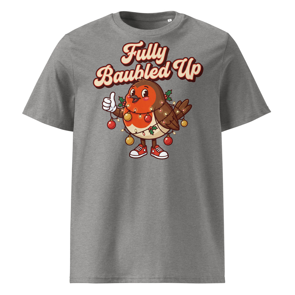 Fully Baubled Up Christmas T-Shirt - Ricki Robin