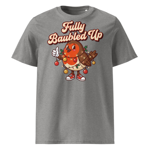 Fully Baubled Up Christmas T-Shirt - Ricki Robin