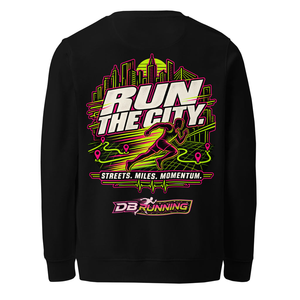 Run the City Male - Mid-Weight Sweatshirt - DB Running