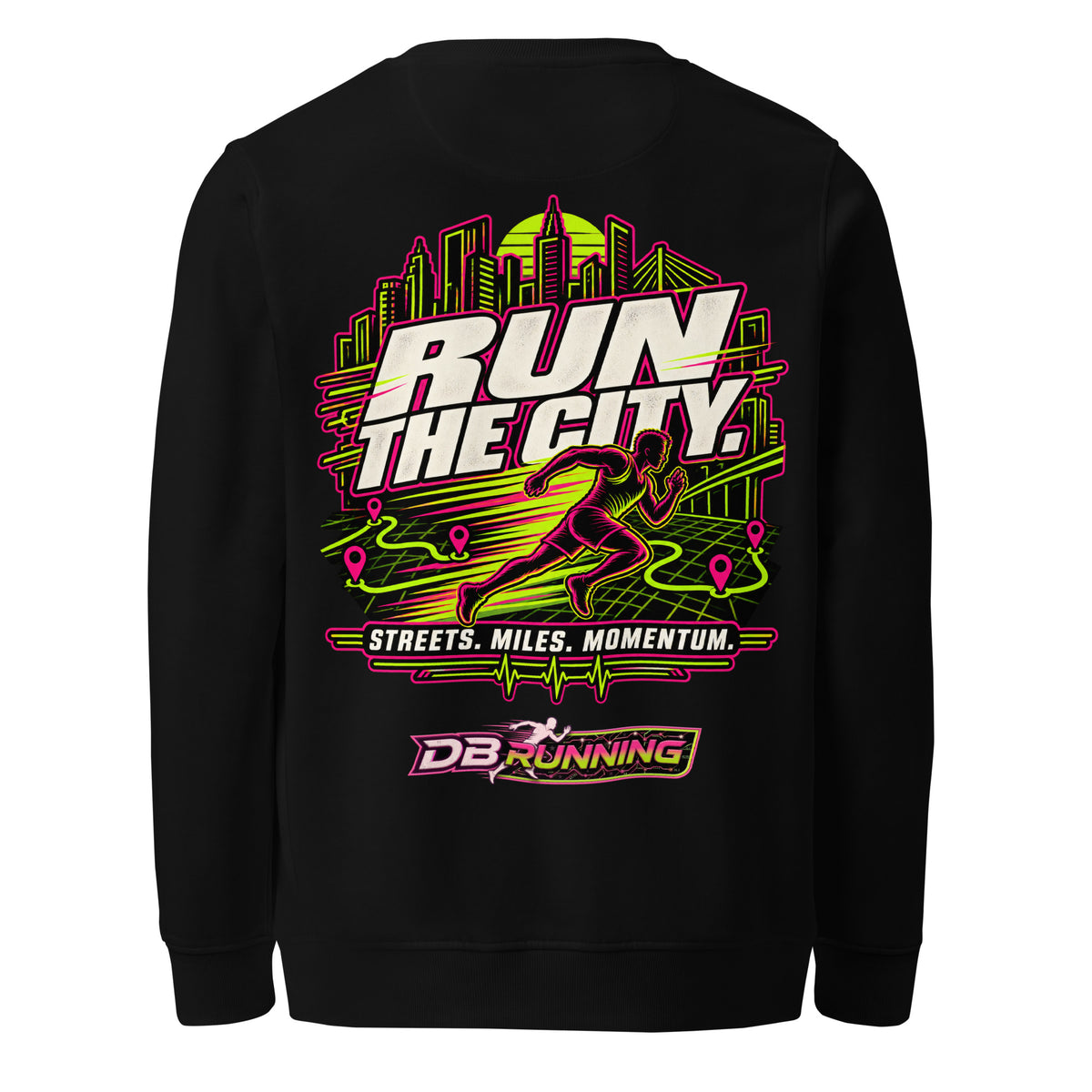 Run the City Male - Mid-Weight Sweatshirt - DB Running