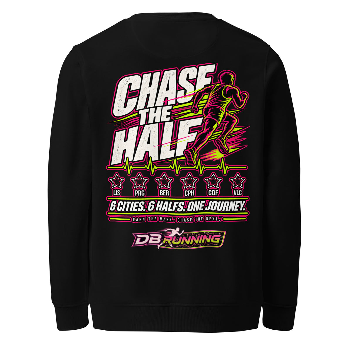 Chase the Half Male - Mid-Weight Sweatshirt - DB Running