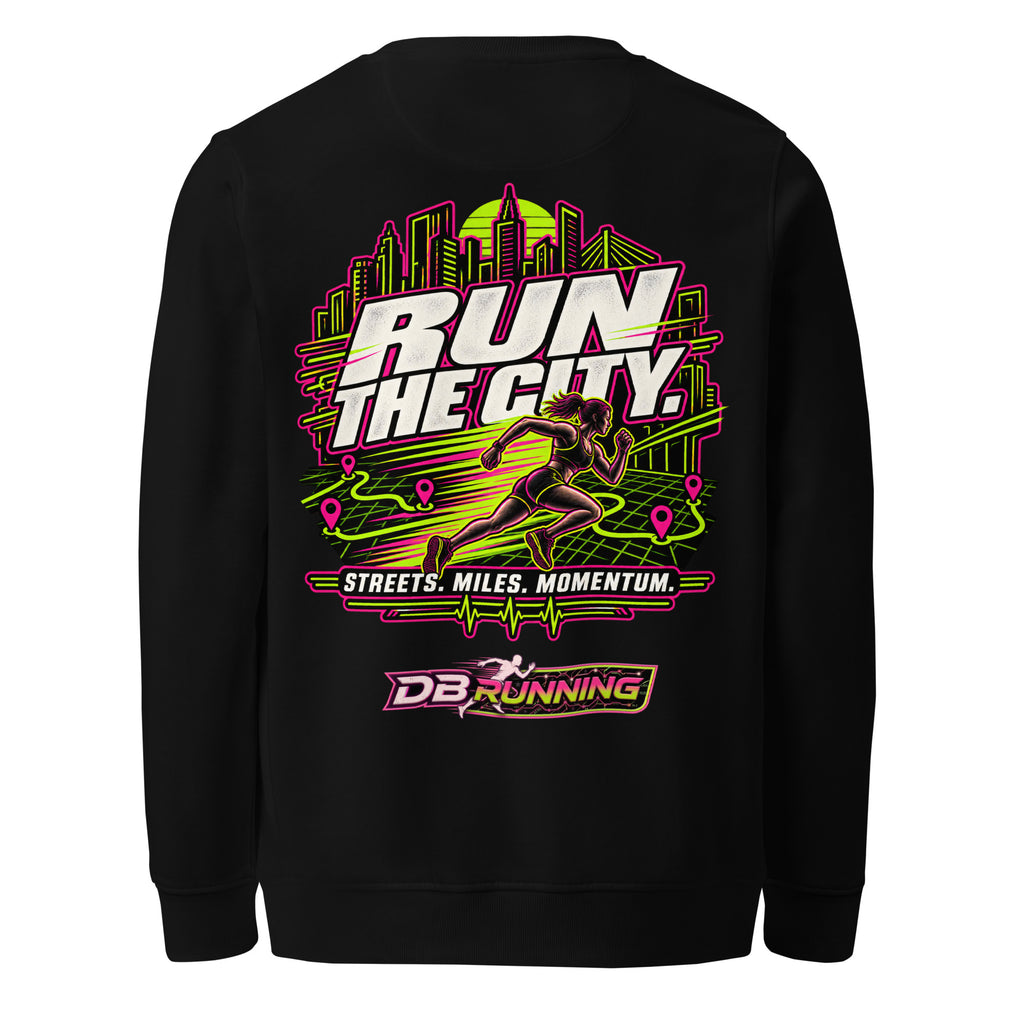 Run the City Female - Mid-Weight Sweatshirt - DB Running