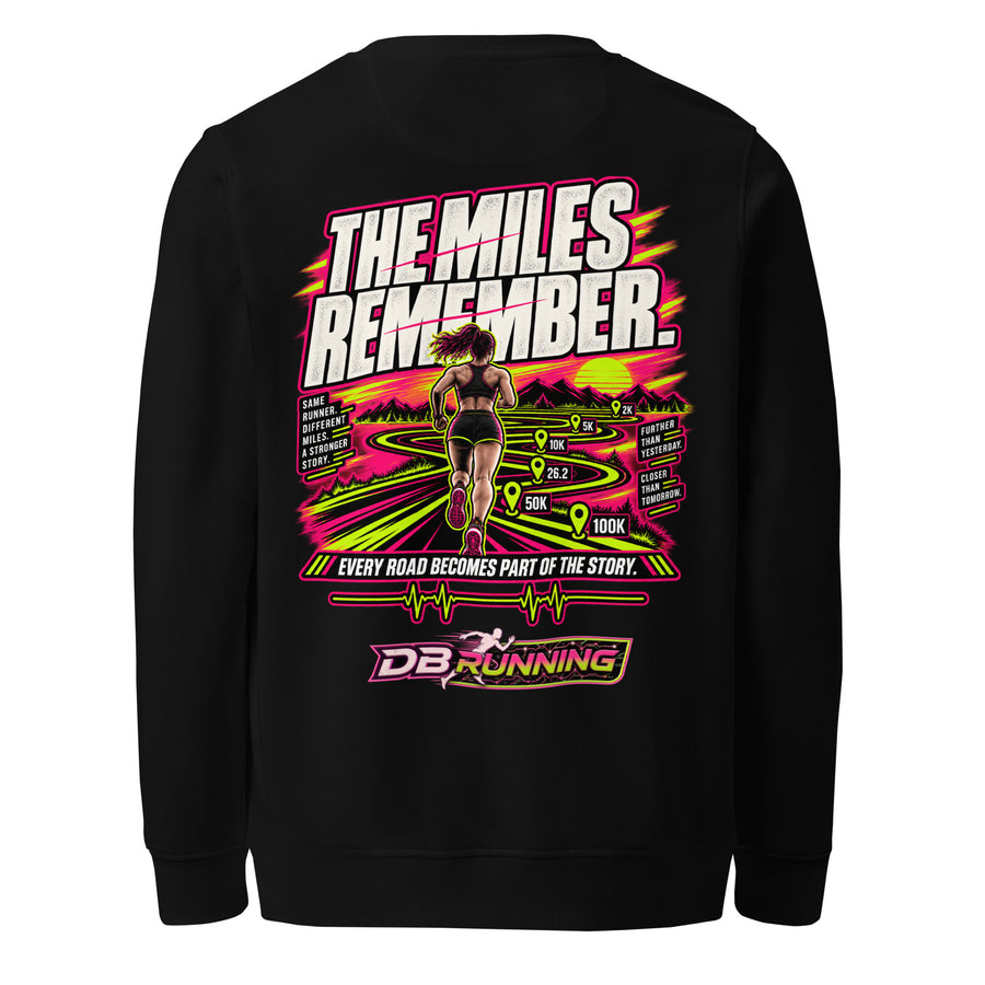 The Miles Remember Female - Mid-Weight Sweatshirt - DB Running