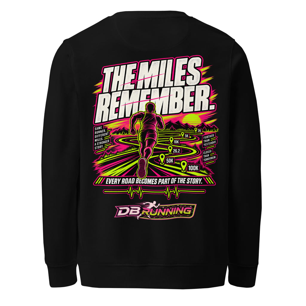 The Miles Remember Male - Mid-Weight Sweatshirt - DB Running
