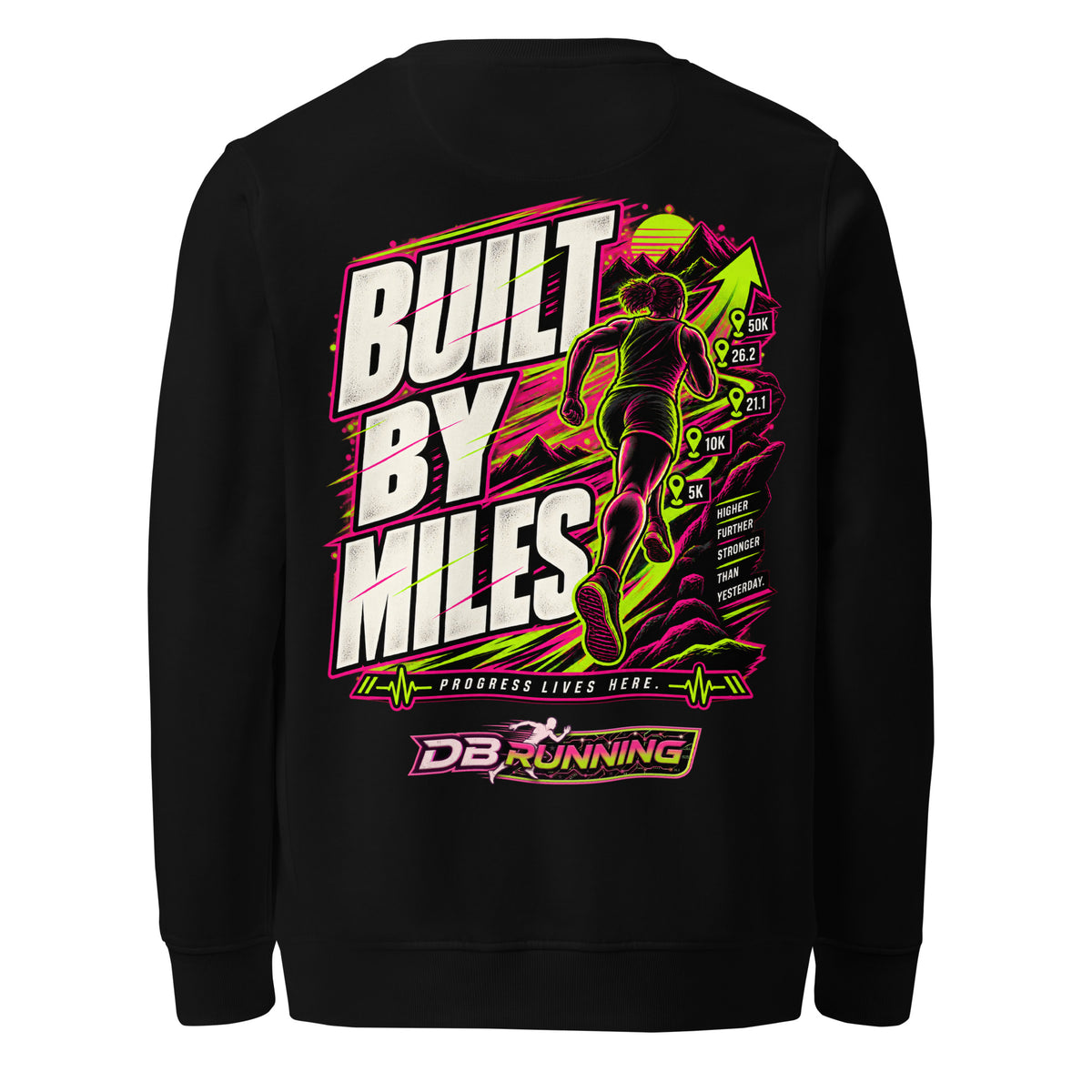Built by Miles Female - Mid-Weight Sweatshirt - DB Running