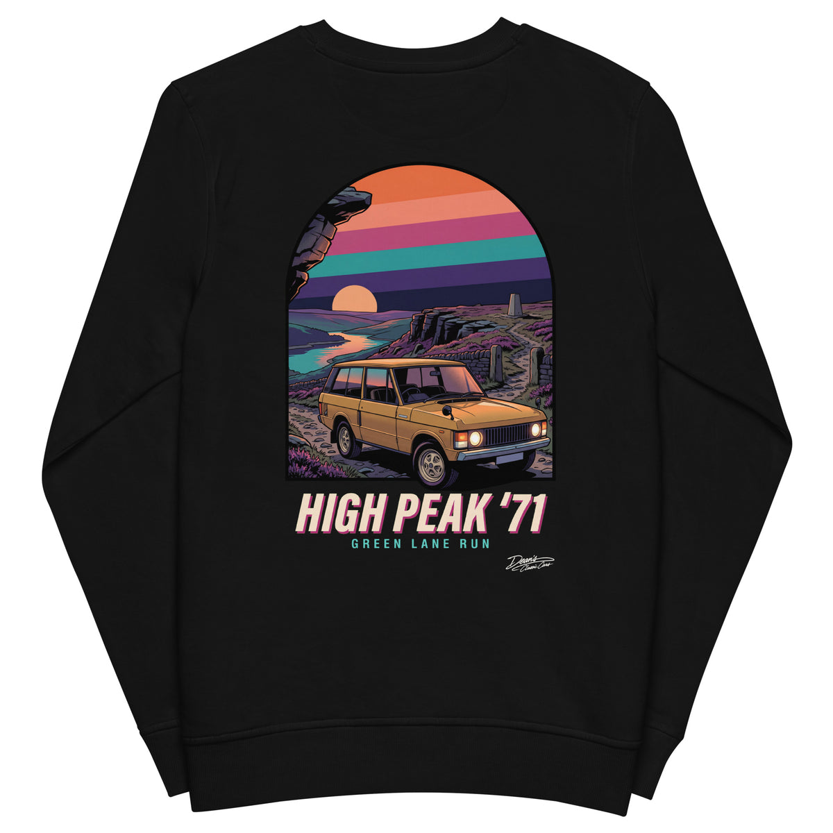 Range Rover High Peak Mid-Weight Sweatshirt - Dean's Classic Cars