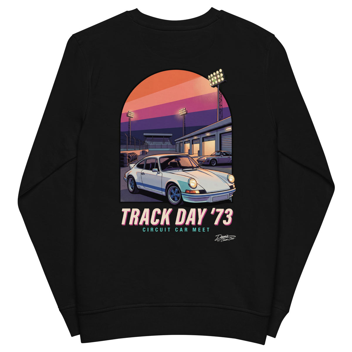 Carrera RS Track Day Mid-Weight Sweatshirt - Dean's Classic Cars