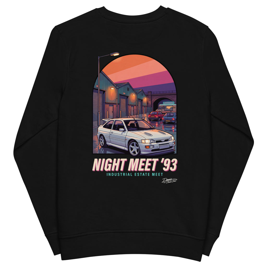 Escort Cosworth Night Meet Mid-Weight Sweatshirt - Dean's Classic Cars
