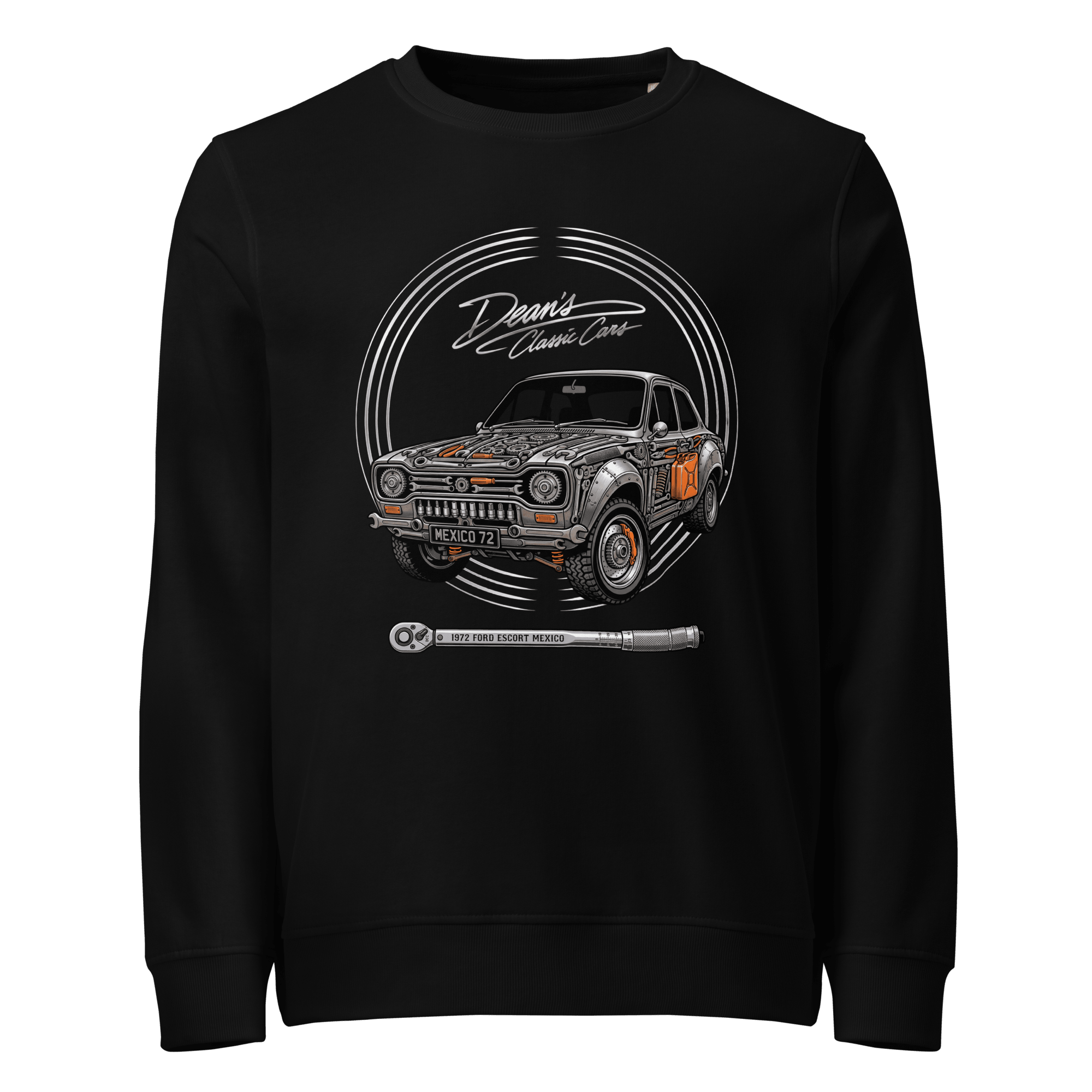 Escort Mexico Rally Forged Mid-Weight Sweatshirt - Dean's Classic Cars