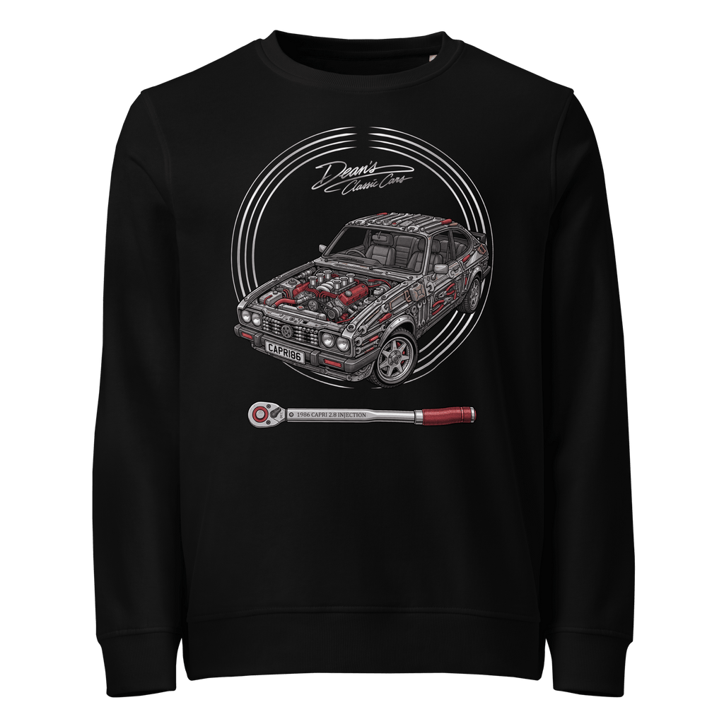 Capri Injection Cologne Six Mid-Weight Sweatshirt - Dean's Classic Cars