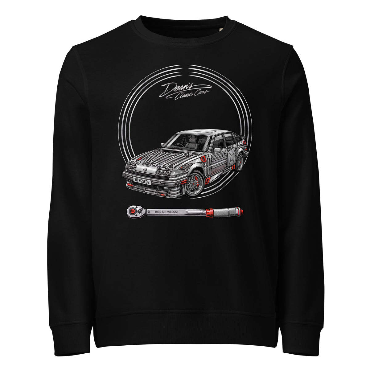 SD1 Vitesse Toolbox Doors Mid-Weight Sweatshirt - Dean's Classic Cars