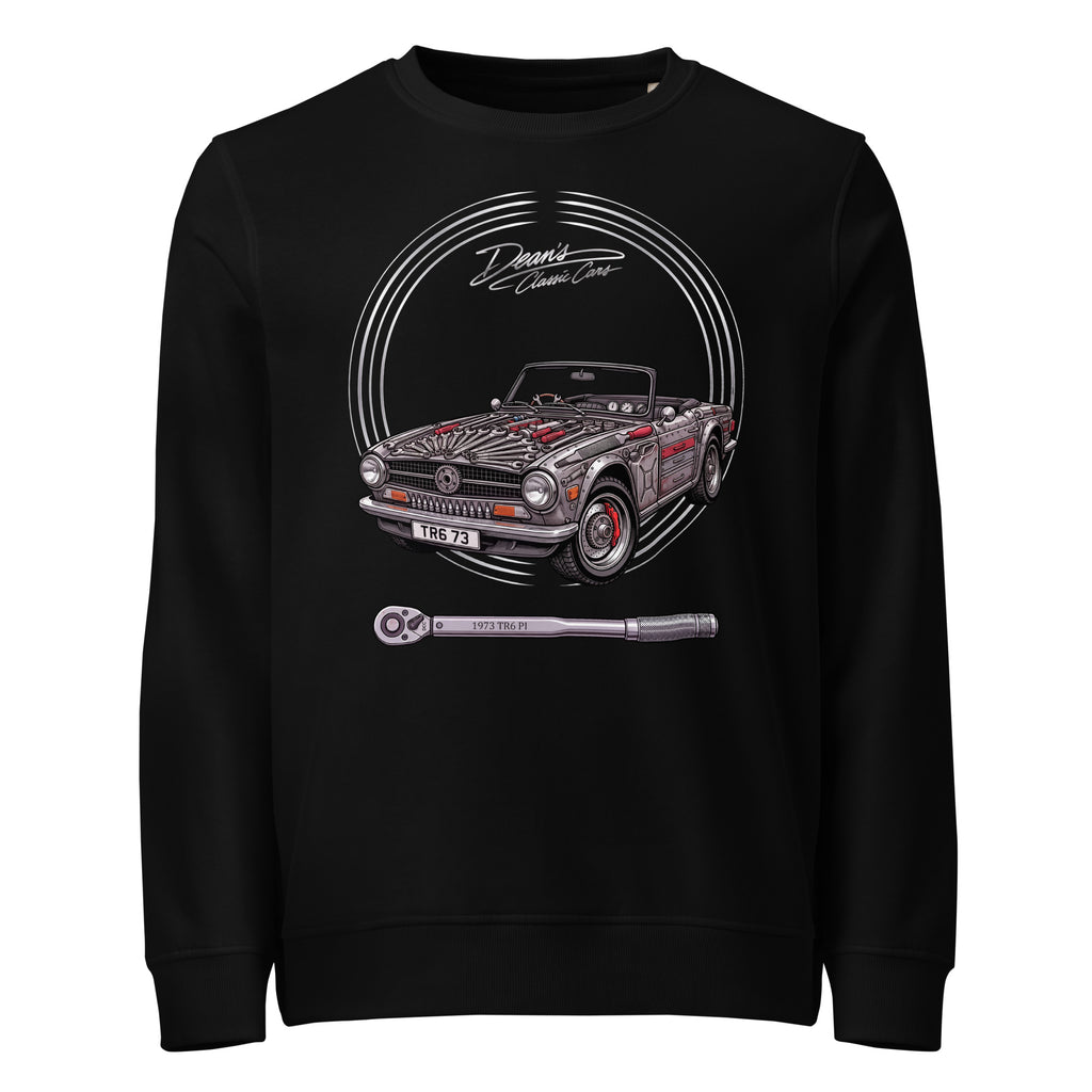 TR6 PI Spark Plug Mid-Weight Sweatshirt - Dean's Classic Cars