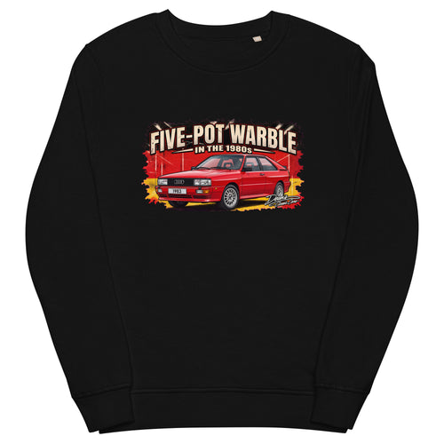 Quattro Coupe Tornado Red Mid-Weight Sweatshirt - Dean's Classic Cars