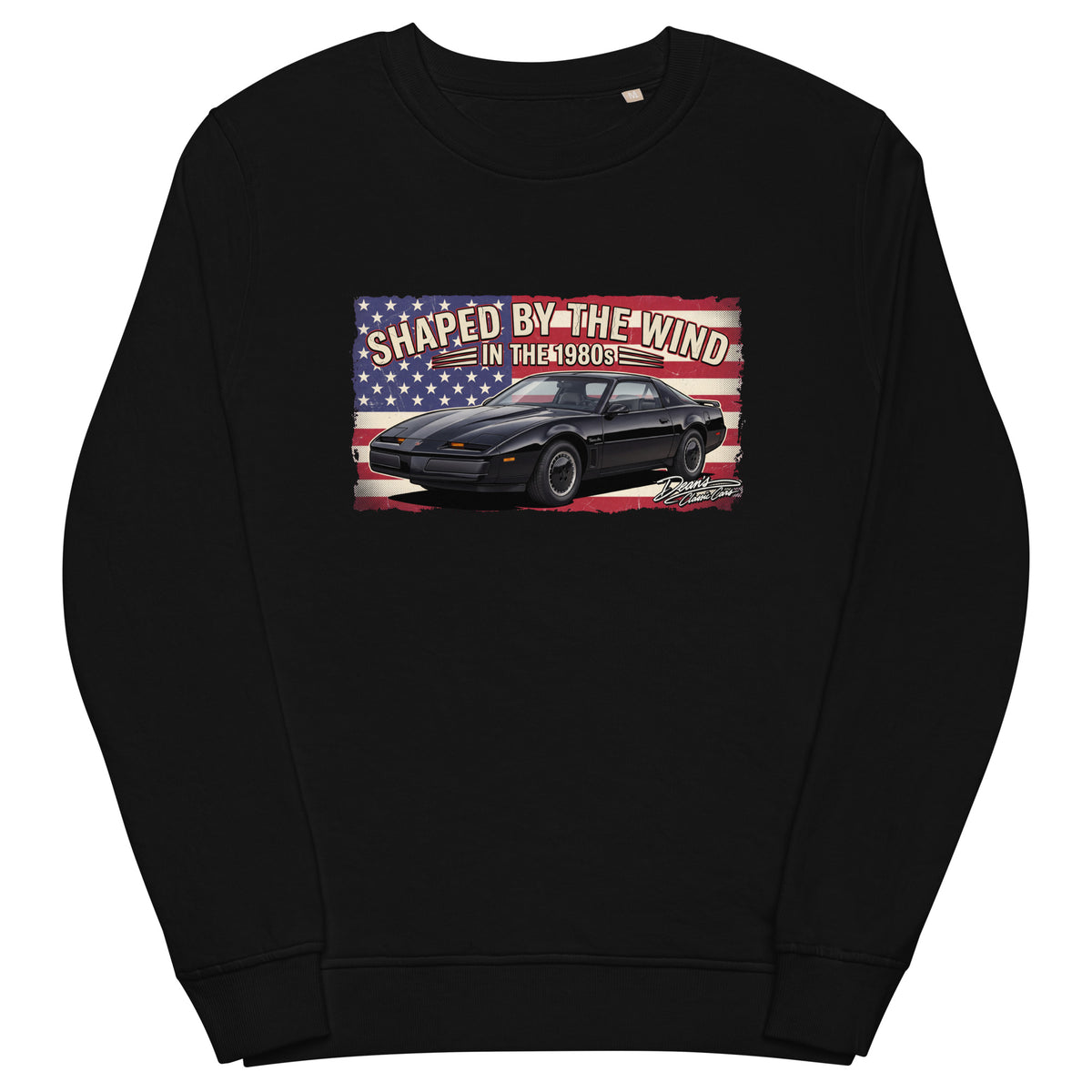 Trans Am Black Wedge Mid-Weight Sweatshirt - Dean's Classic Cars