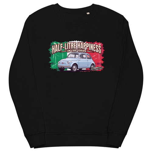 500 D Celestial Blue Mid-Weight Sweatshirt - Dean's Classic Cars