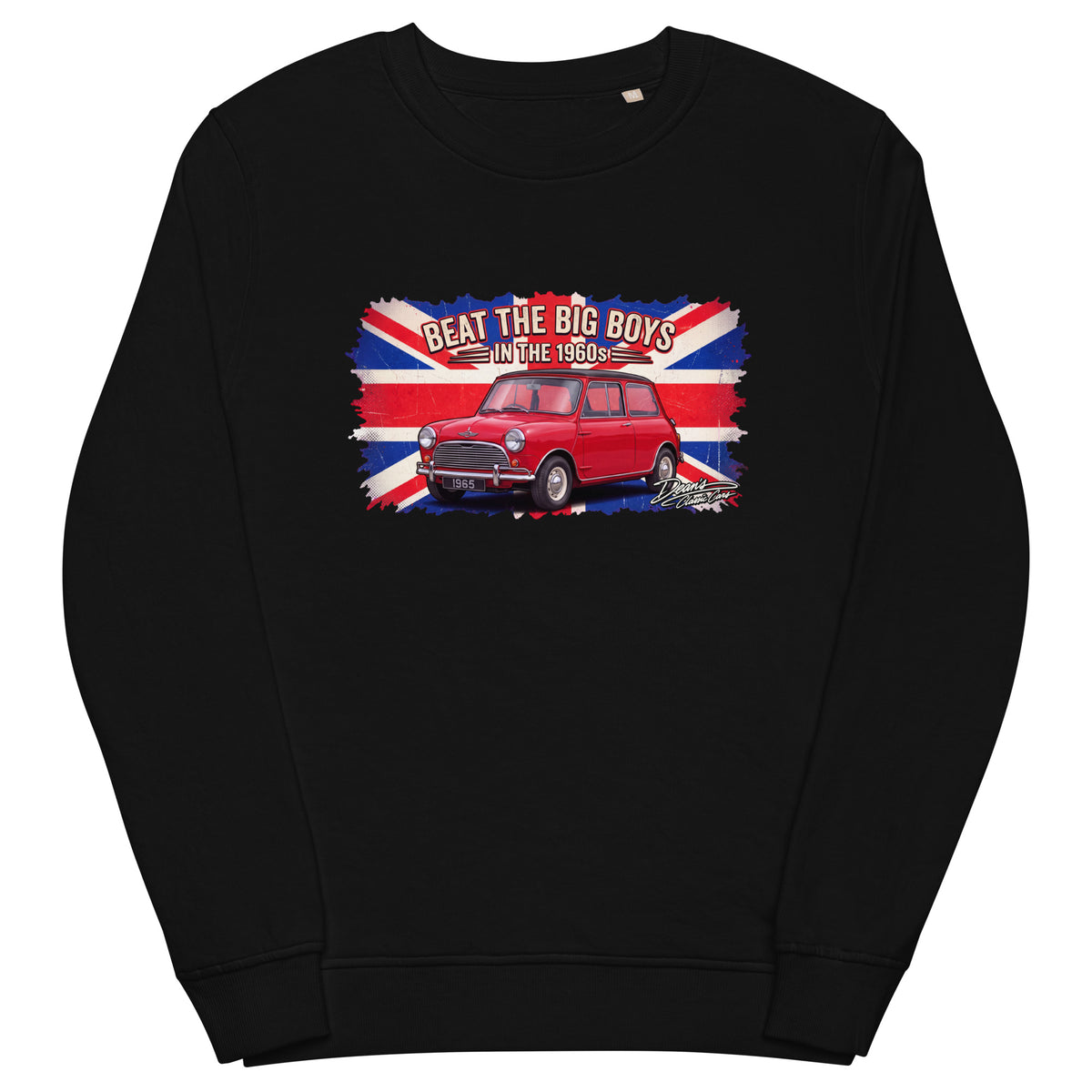 Cooper S Tartan Red Mid-Weight Sweatshirt - Dean's Classic Cars