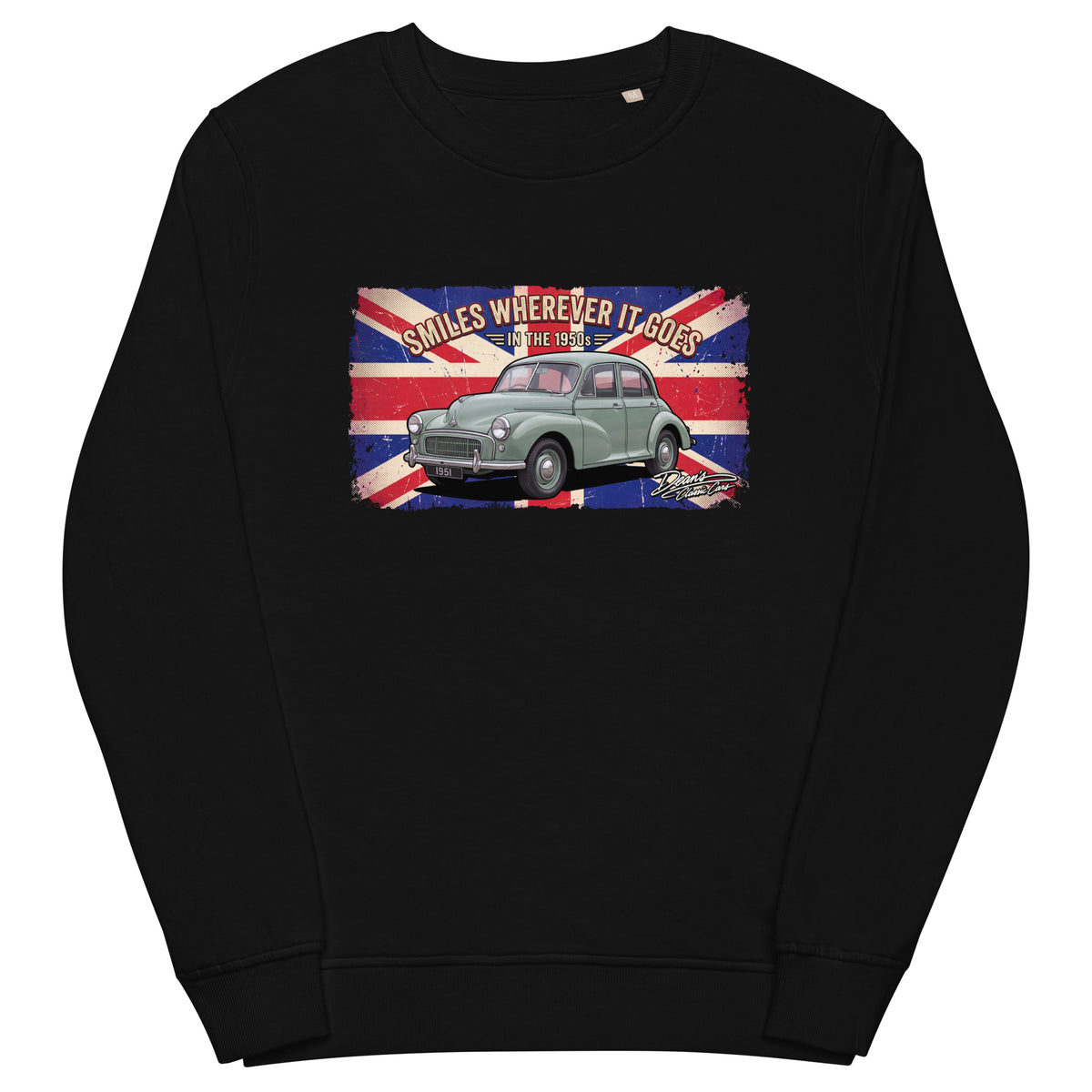 Minor MM Mist Green Mid-Weight Sweatshirt - Dean's Classic Cars