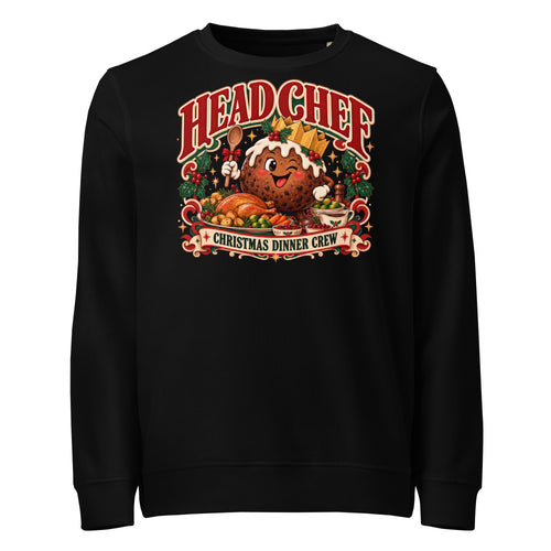 Head Chef Christmas Mid-Weight Sweatshirt - Ricki Robin