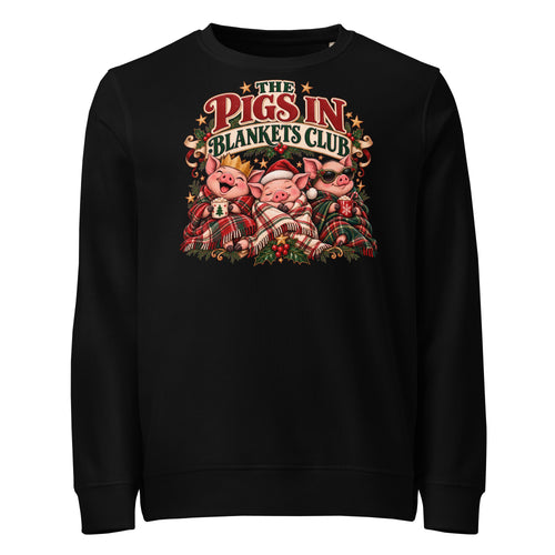 The Pigs in Blankets Club Christmas Mid-Weight Sweatshirt - Ricki Robin