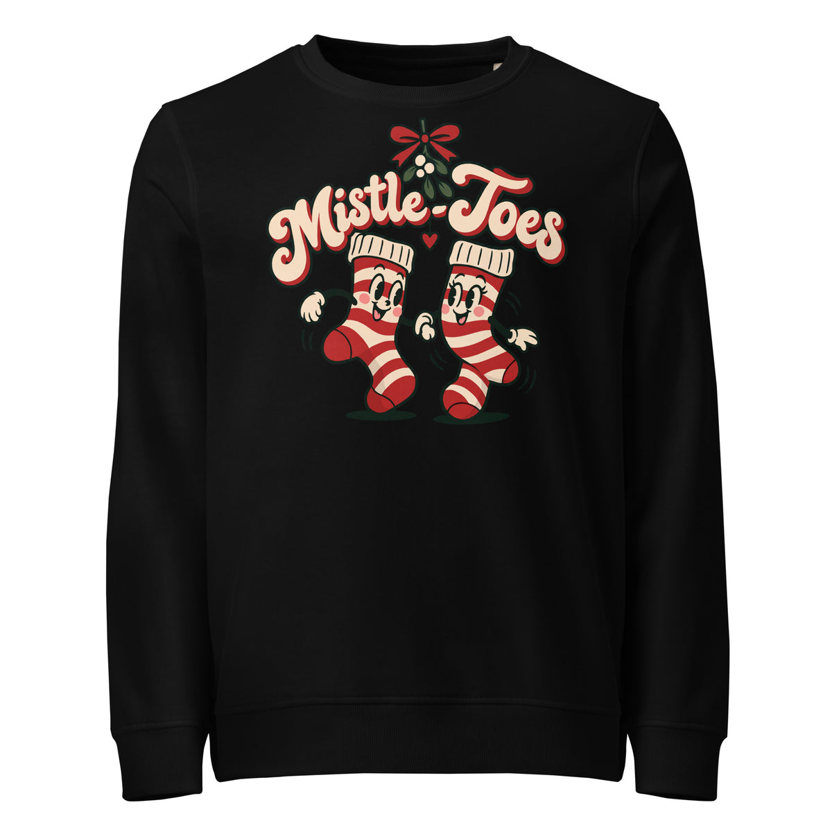Mistle-Toes Christmas Mid-Weight Sweatshirt - Ricki Robin