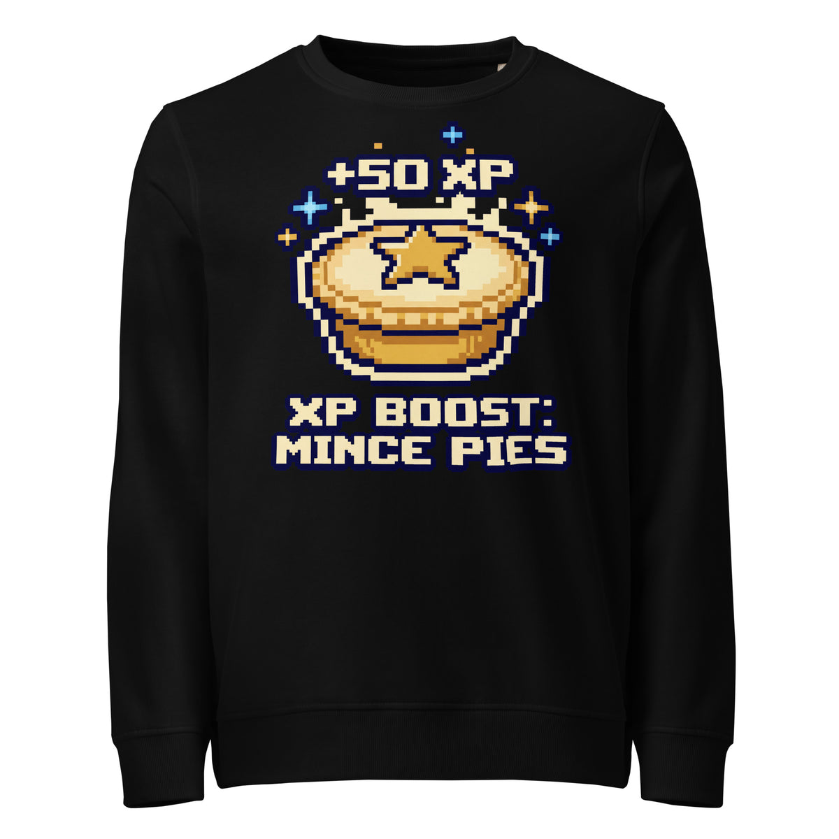 XP Boost: Mince Pies Christmas Mid-Weight Sweatshirt - Ricki Robin