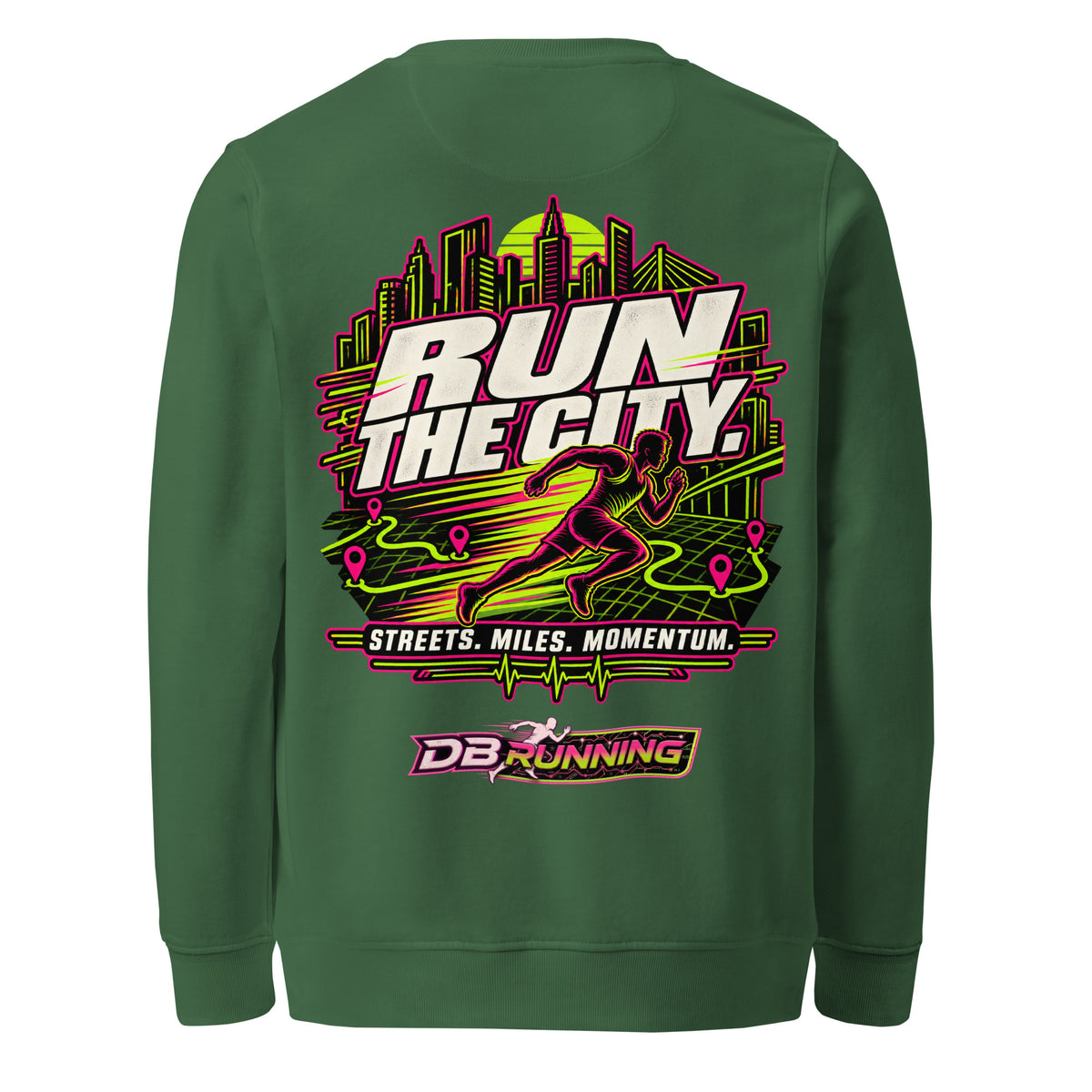Run the City Male - Mid-Weight Sweatshirt - DB Running