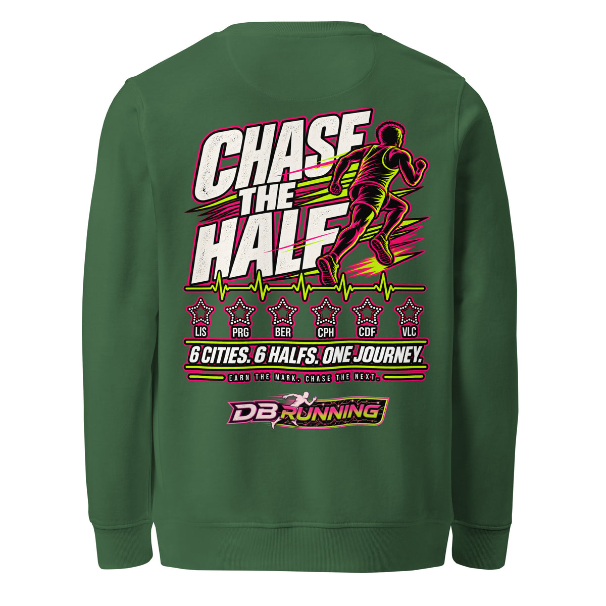 Chase the Half Male - Mid-Weight Sweatshirt - DB Running