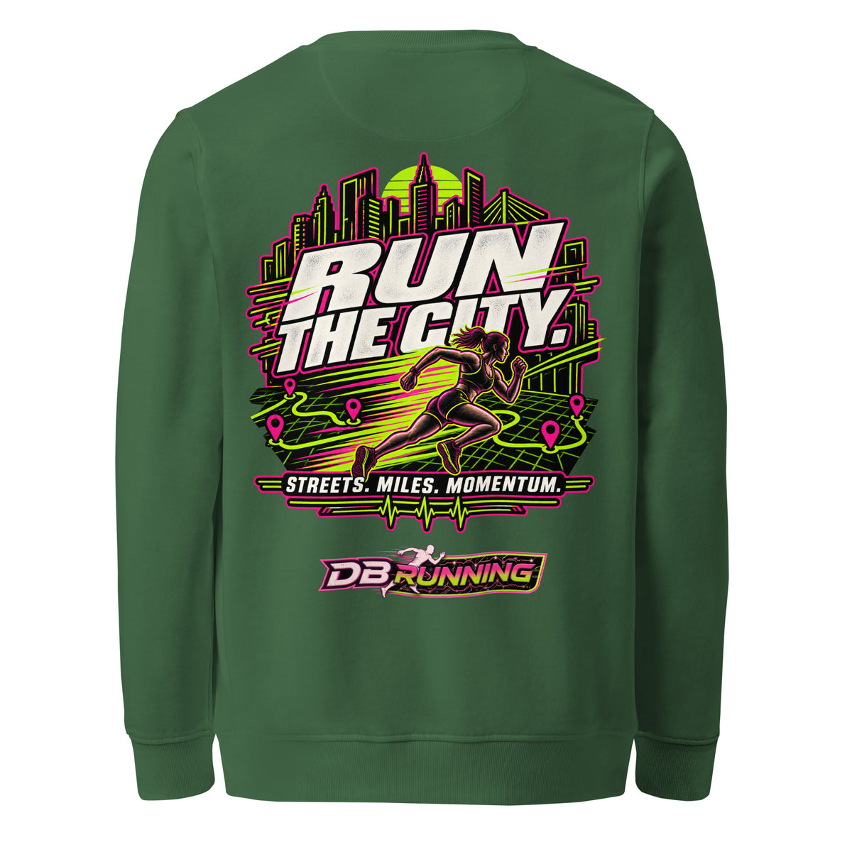 Run the City Female - Mid-Weight Sweatshirt - DB Running