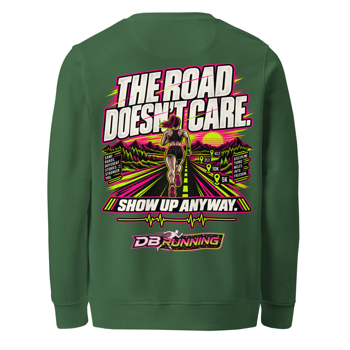 The Road Female - Mid-Weight Sweatshirt - DB Running