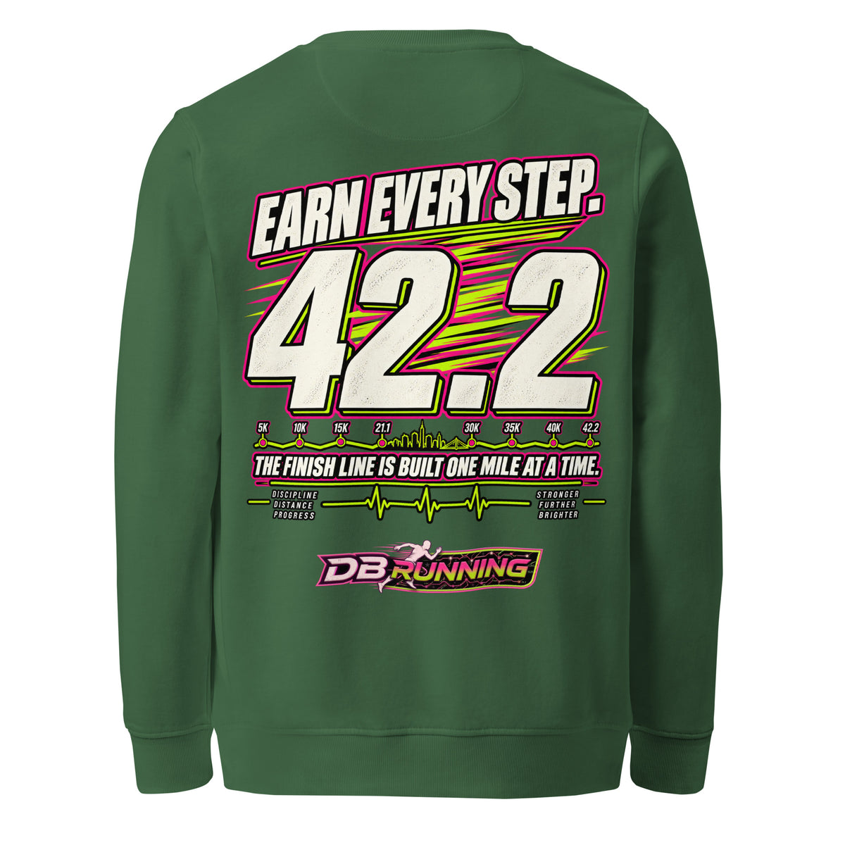 Earn Every Step 42.2 - Mid-Weight Sweatshirt - DB Running