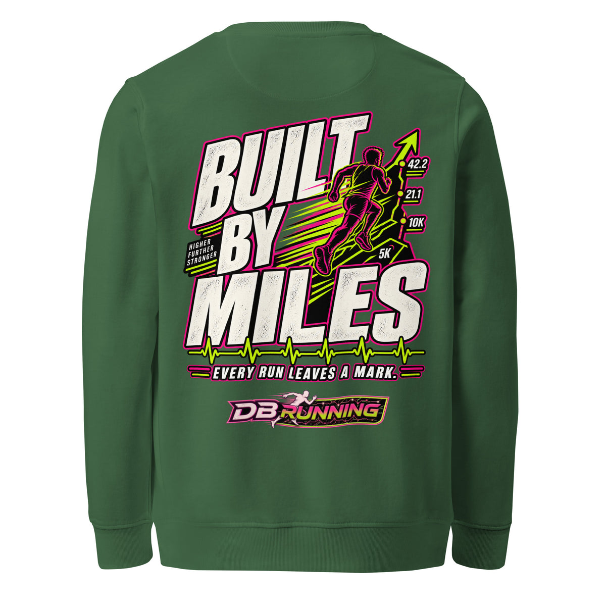 Built by Miles Male - Mid-Weight Sweatshirt - DB Running