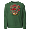 Running on Mince Pies Christmas Mid-Weight Sweatshirt - DB Running