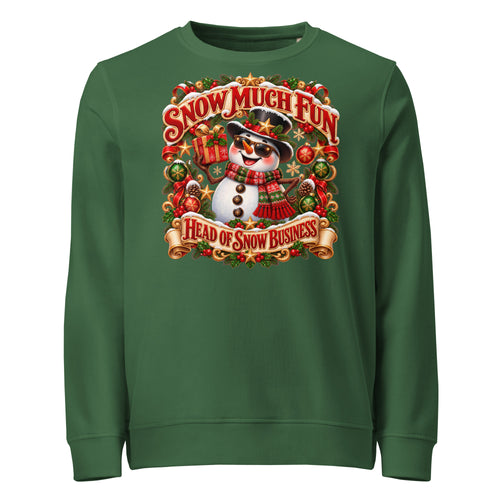 Snow Much Fun Christmas Mid-Weight Sweatshirt - Ricki Robin