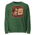 Waiting By The Oven Like A Gentleman Christmas Mid-Weight Sweatshirt - Ricki Robin