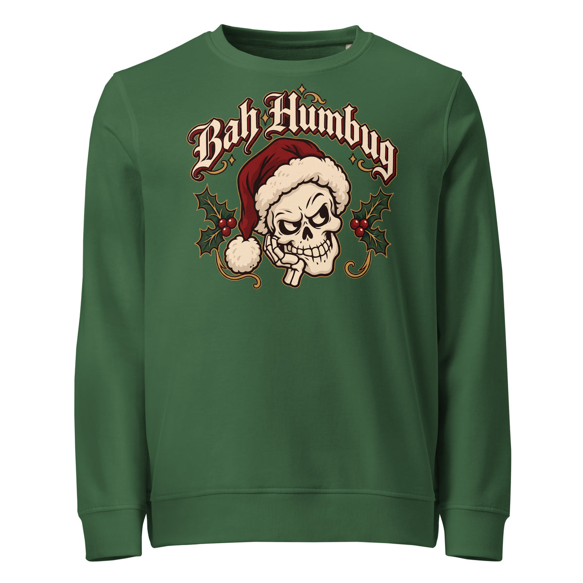 Bah Humbug Christmas Mid-Weight Sweatshirt - Ricki Robin