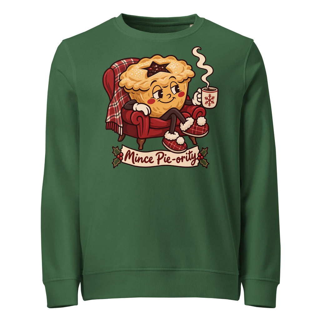 Mince Pie-ority Christmas Mid-Weight Sweatshirt - Ricki Robin
