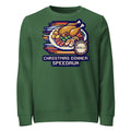 Christmas Dinner Speedrun Mid-Weight Sweatshirt - Ricki Robin